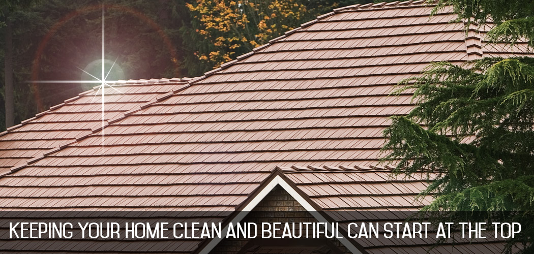 Clean classic metal roofing